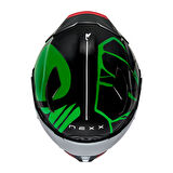 X.WST 3 B-SIDE SİYAH YEŞİL KASK