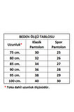 Lacivert Çocuk Boy Suni Deri 3 cm.lik Klasik Kemer - XD-G5