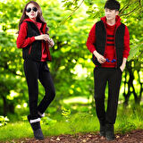 Kışlık Sevgili Kombini Şık Kadın Üçlü Eşofman