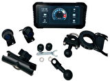 XYauto motosiklet navigasyon carplay androidauto ön arka çift kamera kayıt dvr