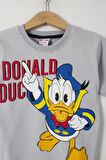 Donald Duck Baskılı Erkek Çocuk Şortlu Alt Üst Takım