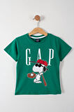 Snoopy Baskılı Erkek Çocuk Şortlu Alt Üst Takım