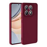 Xiaomi 14T Pro Kılıf Lansman içi Kadife Silikon Zr-Mara