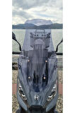 Yuki Xway 125 Siperlik Ön Cam 2023 2024 Model 75cm Açıkfüme Renkli 4mm UZUN CAM
