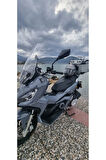 Yuki Xway 125 Siperlik Ön Cam 2023 2024 Model 75cm Şeffaf Renkli 4mm UZUN CAM