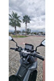 Yuki Xway 125 Siperlik Ön Cam 2023 2024 Model 75cm Şeffaf Renkli 4mm UZUN CAM