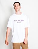 East West Wild Street Style Oversize Erkek Tişört GF1136BY