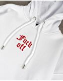 Fuxk Off Erkek Kapşonlu Hoodie GF1166BY