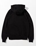 Street Style Yüksek Yaka Fermuarlı Oversize Erkek Hoodie NF0337SY
