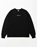 No Future Reflektör Logo Oversize Sweatshirt NF0588SY