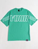 Free Your Mind Oversize Erkek Tişört US3533YS