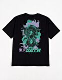 Purple Dragon Regular Fit Tişört TH1004SY