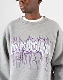 Decentralized Society Oversize Erkek Sweatshirt UK1020GRMJ