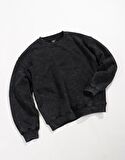 Acid Washed Oversized Erkek Sweatshirt UK1009WH1