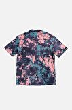Floral Kamuflaj DryTech Oversize Erkek Gömlek UK1187KS