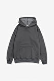 Pullover Basic Erkek Hoodie PL1752GR