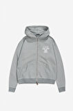 ST Louis Baskılı Oversize Erkek Ceket Hoodie