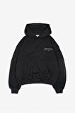 Siyah Better Than Oversize Erkek Hoodie