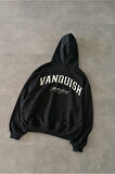 Siyah Better Than Oversize Erkek Hoodie