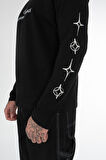 Goth Tribal Supply Future Chrome Uzun Kollu Erkek Tişört