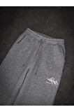 Grimelanj Reflective Logo Skate Baggy Wide Leg Erkek Eşofman Altı