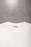 Ekru Basic Oversize Erkek Sweatshirt