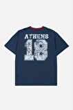 Athens 18 Oversize Erkek Forma Tişört