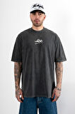 UKHWD Classic Logo Moon Washed Erkek Tişört UK1463WSBY