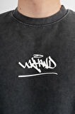 UKHWD Classic Logo Moon Washed Erkek Tişört UK1463WSBY