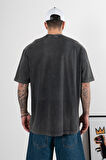 UKHWD Classic Logo Moon Washed Erkek Tişört UK1463WSBY
