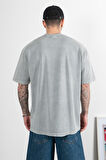 Ice Washed Essentials Amsterdam Oversize Erkek Tişört UK1432WSSY
