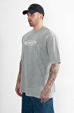Ice Washed Y2K Oversize Erkek Tişört UK1466WSSY