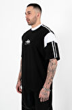 Heritage Graffiti Logo Oversize Erkek Futbol Tişört