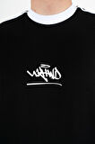 Heritage Graffiti Logo Oversize Erkek Futbol Tişört