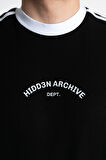 Hidden Archive Oversize Erkek Futbol Tişört