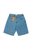 Açık Mavi Baggy Denim Urban Jort Erkek Şort UK1450MVA