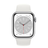 Apple Watch Seri 8 41mm (GPS) Alüminyum Kasa Gümüş - Yenilio Yenilisi - A Kalite - MP6K3TU/A