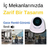 ARNA 5 MP YAPAY ZEKA 5 KAMERALI FULL SET İÇ MEKAN GÜVENLİK SİSTEMİ - ST55250