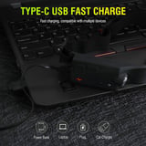 Kullanışlı Aktivite Cihaz KafaLambası Güçlü 5 Aydınlatma Modlu COB LED Sensörlü USB Şarj