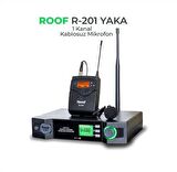 ROOF R-201 UHF TELSİZ YAKA MİKROFON