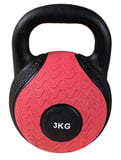 Özel Üretim Egzersiz Kondisyon Beden KETTLE-300-3 kg Kauçuk Kettle Dambıl 3 kg