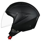 RMS YARIM SILVER KASK - MAT SİYAH