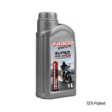 YASCO SUPER 10W40 4T 1L Motosiklet Yağı (12 ADET)