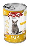 Energy Tavuklu Yetişkin Yaş Konserve Kedi Maması 400 G - 4 Adet