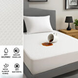 Beylini Yatak Alezi Kapitone Full Fitted Sıvı Geçirmez Kaymaz Yatak Örtüsü Yatak Koruyucu Full Kenar Yatak Çarşafı