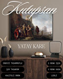 Kutupsan Yatay Kare Led Abajur