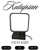 Kutupsan Yatay Kare Led Abajur