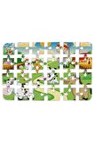 Çiftliğim 24 Parça Ahşap Puzzle Yapboz