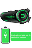 A50 5x Motor Kask Kulaklık Rgb Bluetooth Motosiklet Kulaklık Intercom 5 Kişi Eşleşme