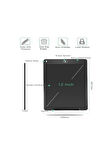 12 Inc Renkli Lcd Grafik Dijital Kalemli Çizim Tableti Yazı Tahta Not Yazma Eğitim Tableti Kırmızı